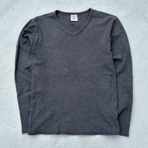 JPN Avirex 빈티지 아비렉스 골지 롱슬리브