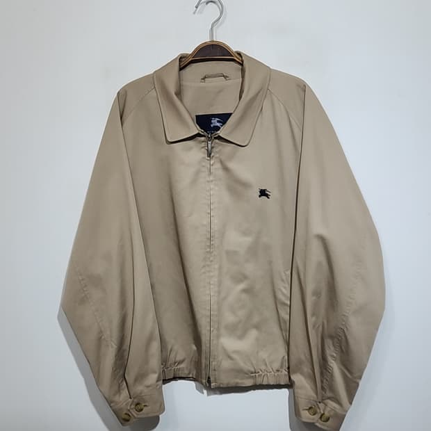 (XXL) 버버리 블루종 점퍼 베이지 빅사이즈 자켓 미국판 