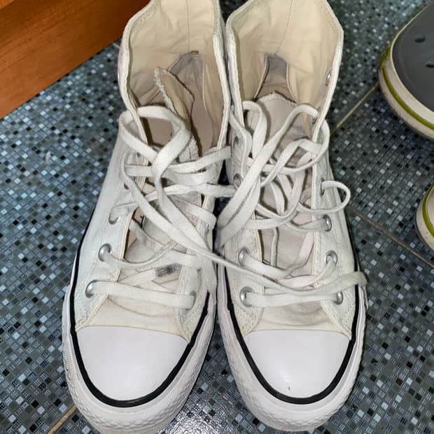 컨버스 올스타 화이트 240 컨버스하이 척테일러