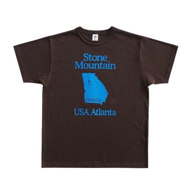 GEORGIA T-SHIRTS (BROWN) L