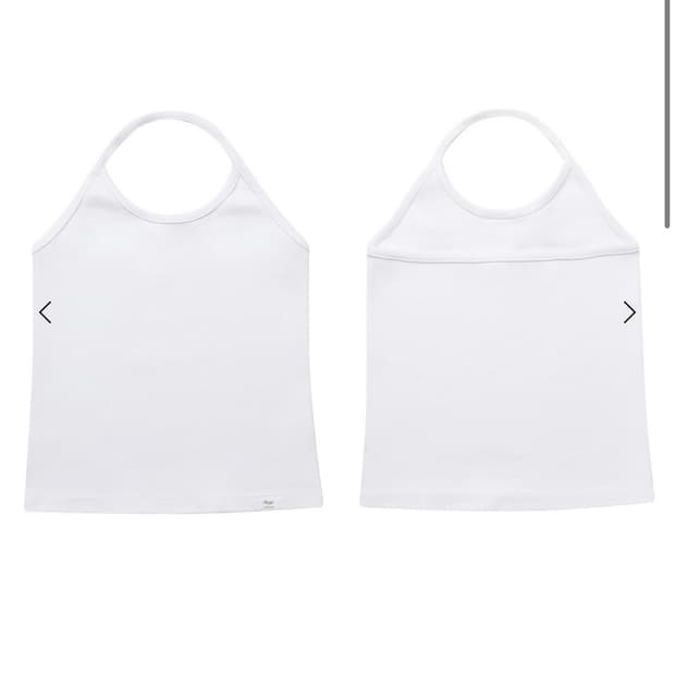 이네기 인 라인 홀터 슬리브리스 그레이 