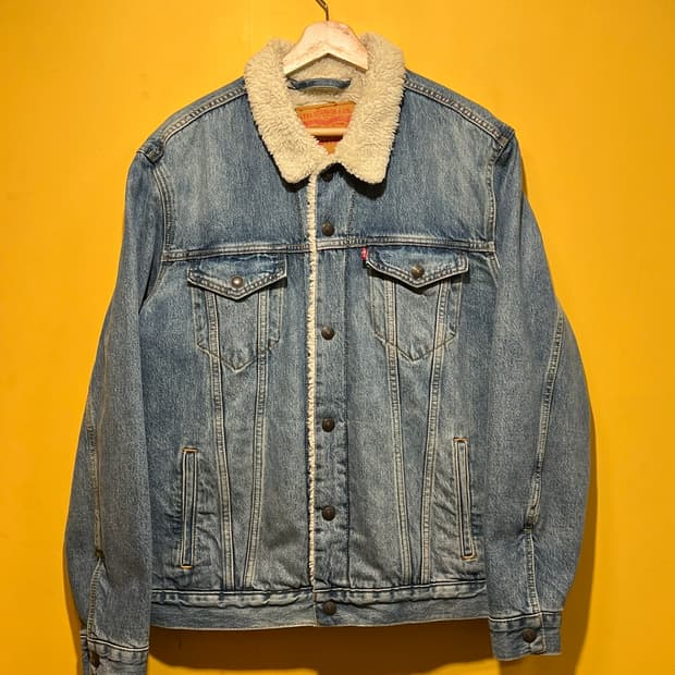 [L] 리바이스 타입3 쉐르파 트러커 데님 자켓