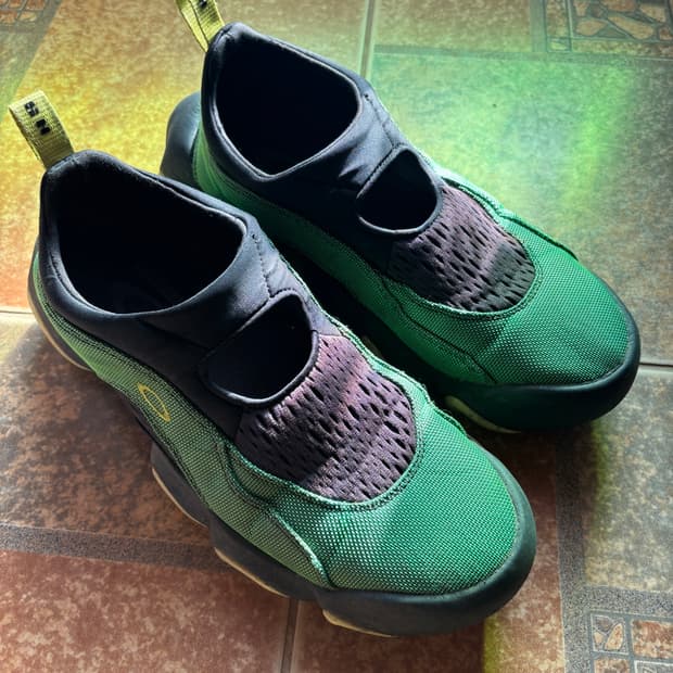 오클리 팩토리팀 브레인데드 플래시 샌들 그린 270