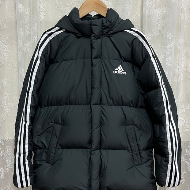 160) 나이키 키즈 덕다운 패딩 점퍼 블랙