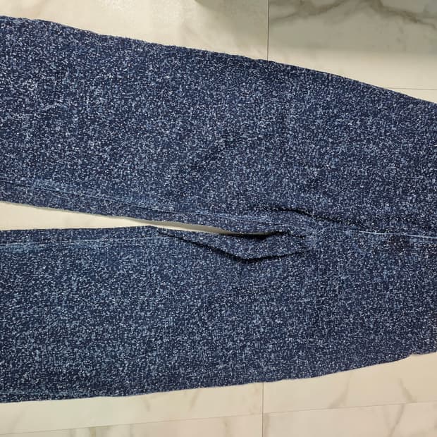 H&M STUDIO 2025 S/S Speckled Denim Trous