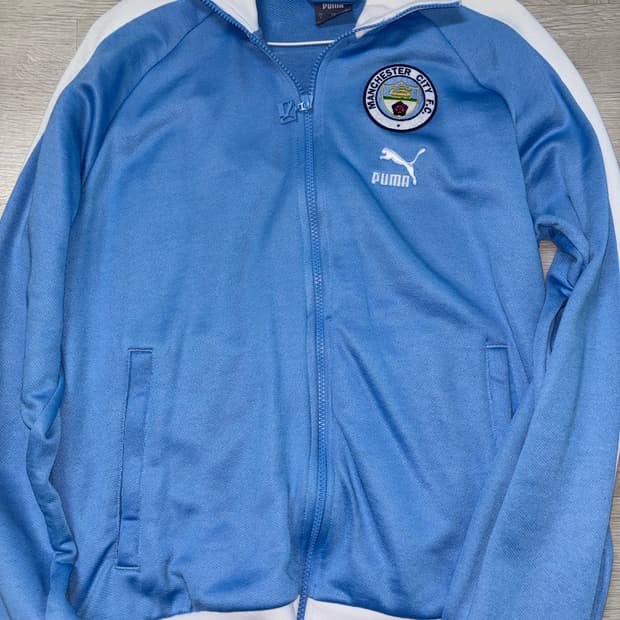 맨시티 맨체스터 시티 로고 져지 트랙탑 스카이블루 