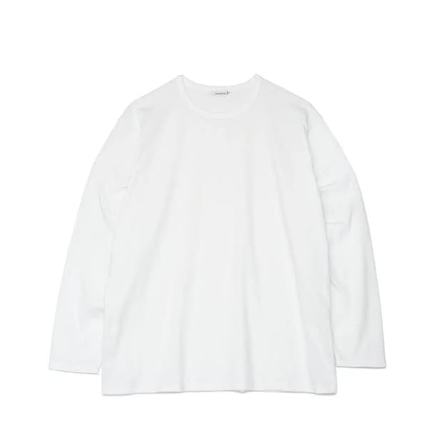 나나미카 쿨맥스 저지 L/S 티셔츠 화이트 L사이즈