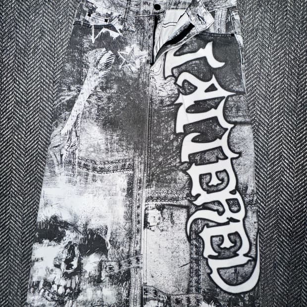 일본 빈티지 롱 스커트