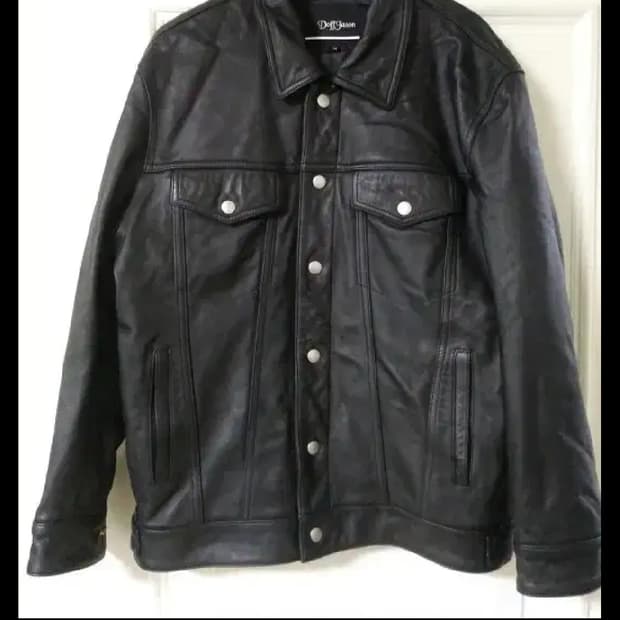 도프제이슨 램스킨 리얼가죽자켓