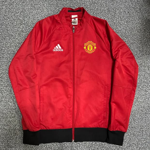(100) 아디다스 맨유 바람막이 자켓
