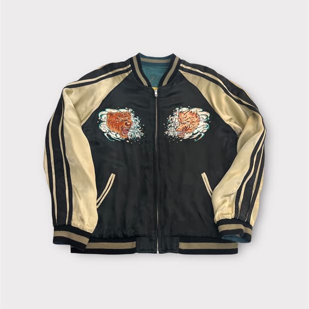 Japan 사토리 오카미 리버시블 스카잔 M