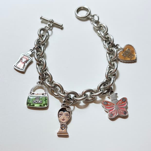 안나수이 빈티지 실버 팔찌