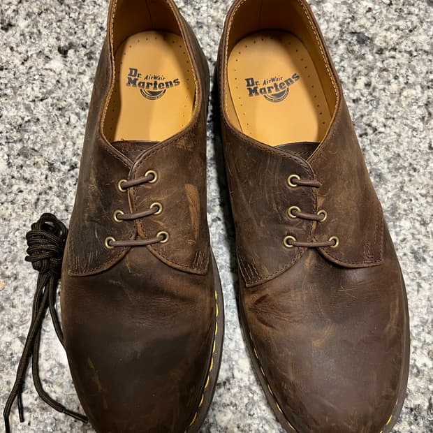 닥터마틴 1461 크레이지호스 다크브라운 UK11 (300)