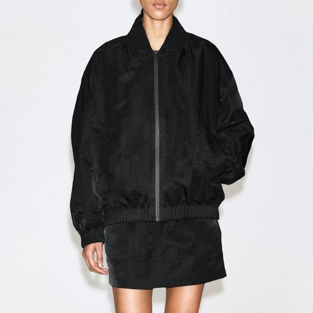 Cos 개더드 나일론 보머 재킷 26fw