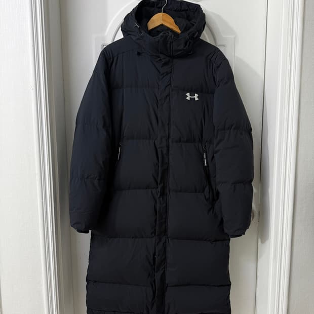 2xl 사이즈 언더아머 다운 롱패딩