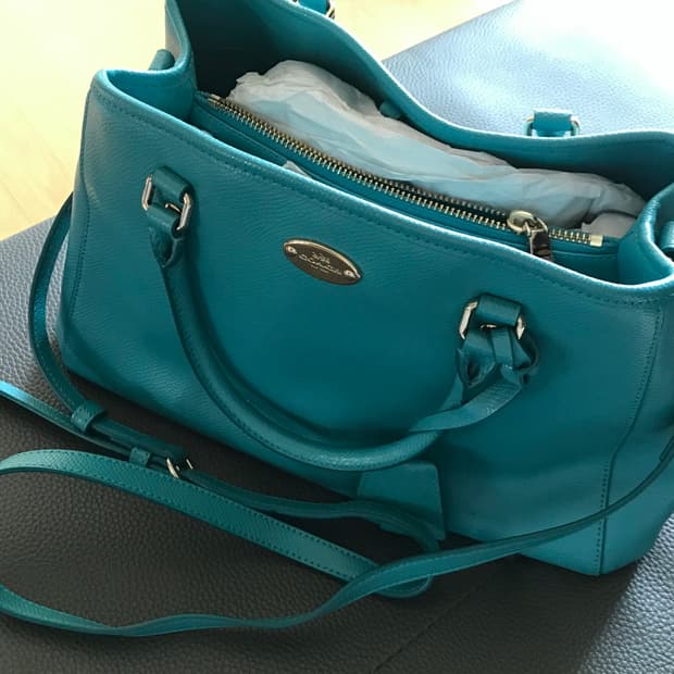 Coach 코치 민트 숄더백