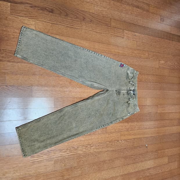 위캔더스 APPLE DENIM PANTS (BEIGE) M