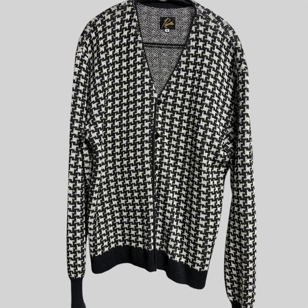 니들스 하운드 투스 가디건 M