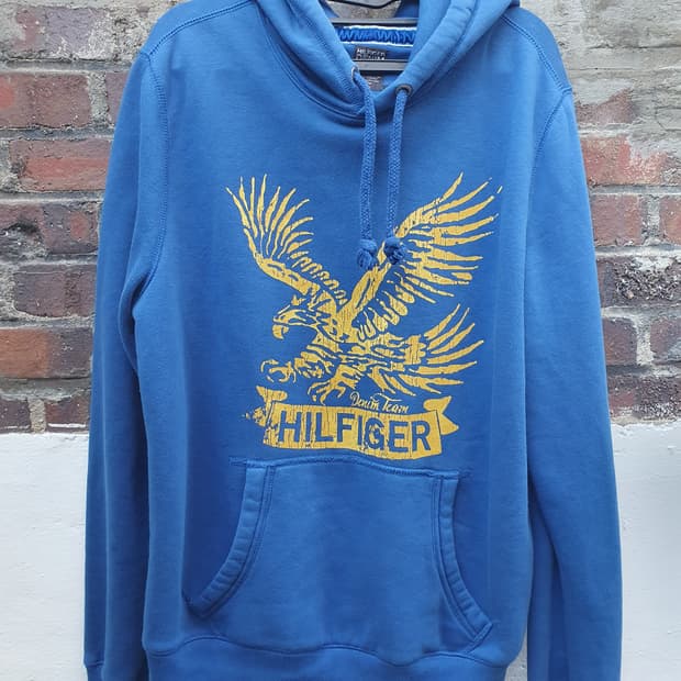 Vintage Tommy Hilfiger Denim Eagle Hoodi
