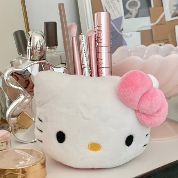 산리오 정품 헬로 키티 고전 핸드폰 거치대 스마트폰 아이폰 핑크 갸루