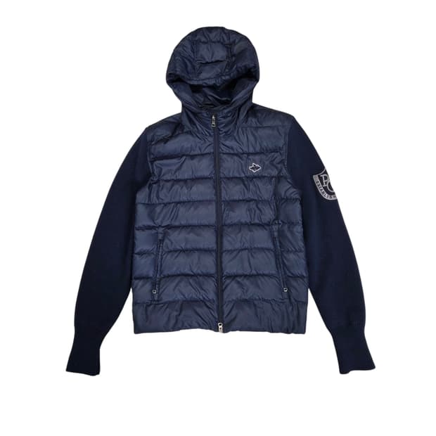 PEARLY GATES 파리게이츠 110 구스다운 니트 패딩 점퍼 