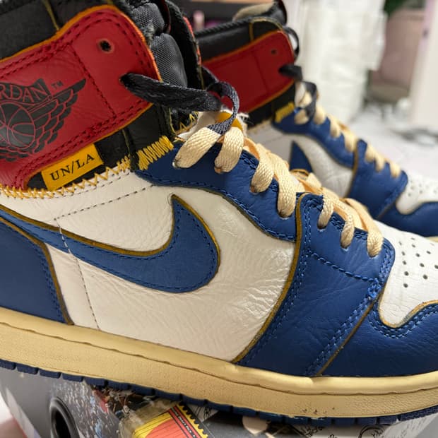 유니온x조던1 블루토 260