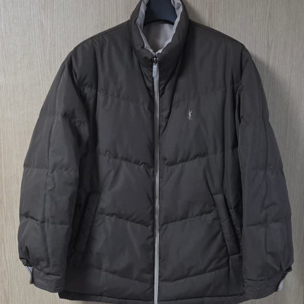 입생로랑 뿌르옴므 구스 다운 패딩