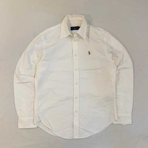 폴로 랄프로렌 옥스포드 셔츠 화이트