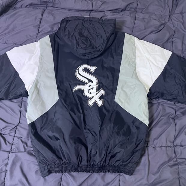 마제스틱 화이트삭스 누빔 아노락