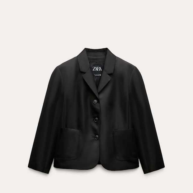 ZARA 자라 여성 블랙 블레이저 자켓 S