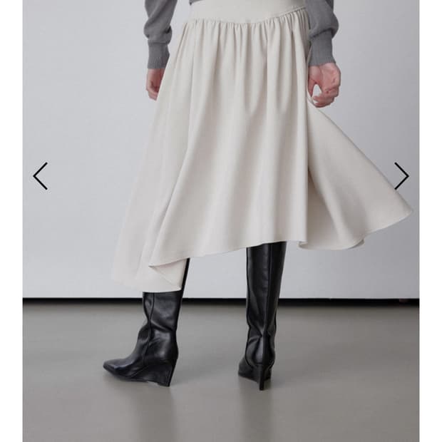 SYS UNBALLANCED SKIRT 