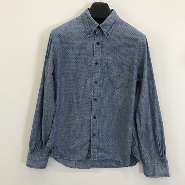 브룩스브라더스 샴브레이 도트셔츠 [S]