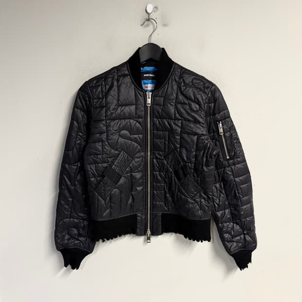 DIESEL 3m thinsulate bomber jacket 