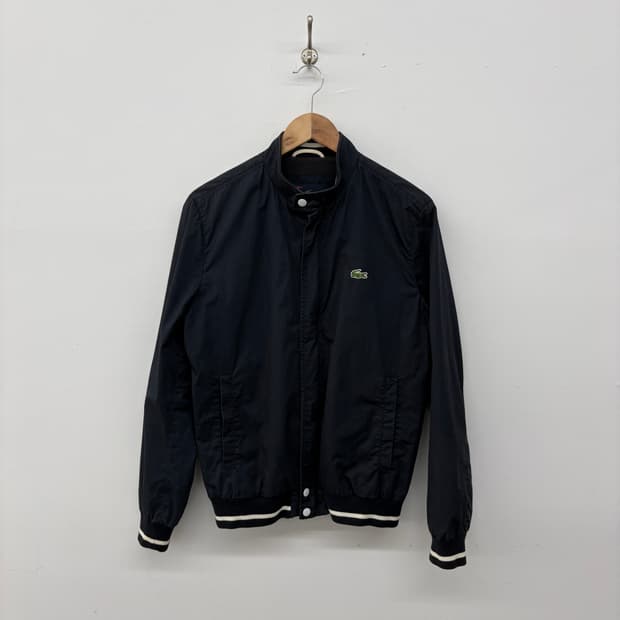 라코스테 블랙 봄버 자켓 공용 M