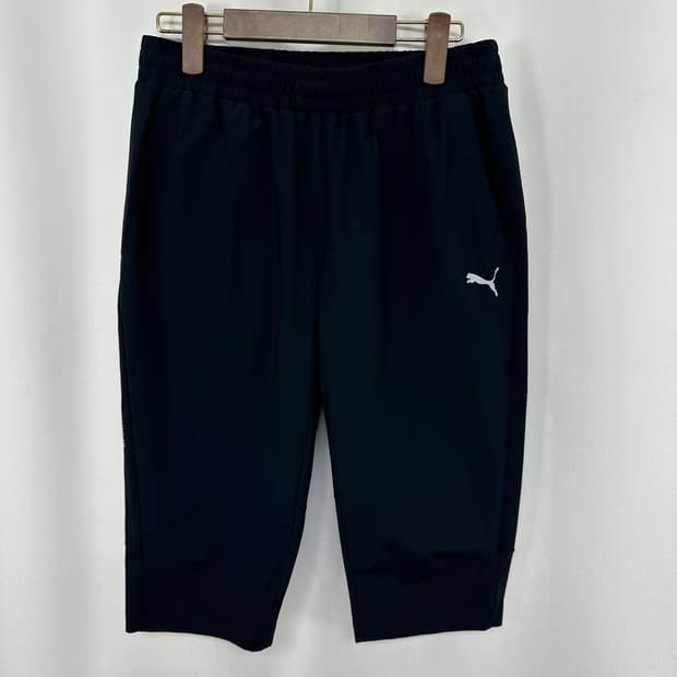 푸마 남성 밴딩 스판 바지 추리닝 6부  L