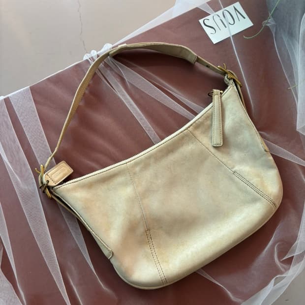 Old Coach Leather Bag