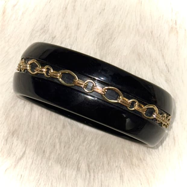 오네갸루 펑크 체인 뱅글 팔찌