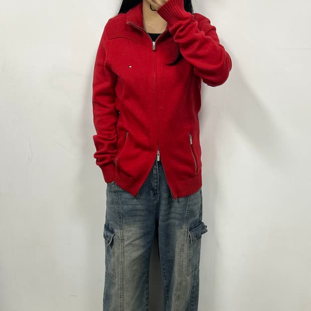 타미힐피거 투웨이 니트 집업[1748]