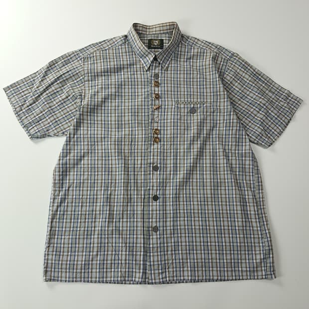 CK360 2XL 오에스 90s 독일 트라흐텐 알펜 반팔 셔츠 남방