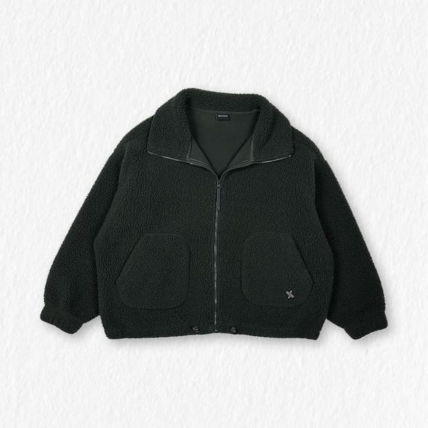 젝시믹스 뽀글이 카키