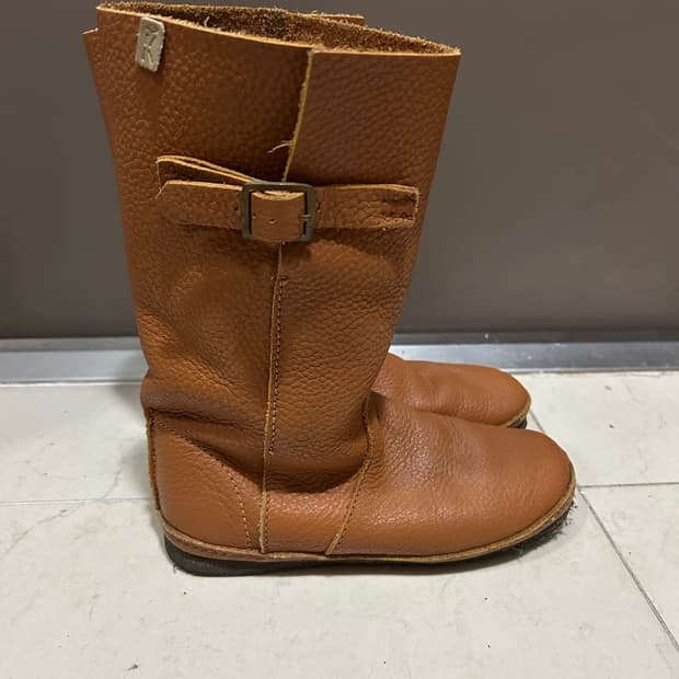 꼼데가르송st 브라운 빈티지 부츠