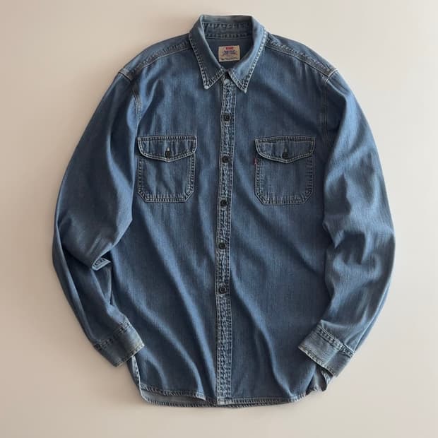 리바이스 투포켓 데님셔츠 XL