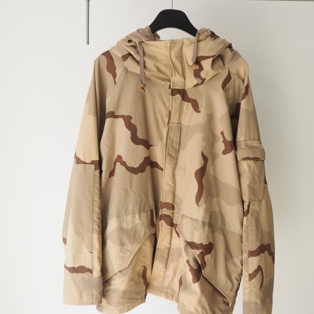vintage us army camo parka