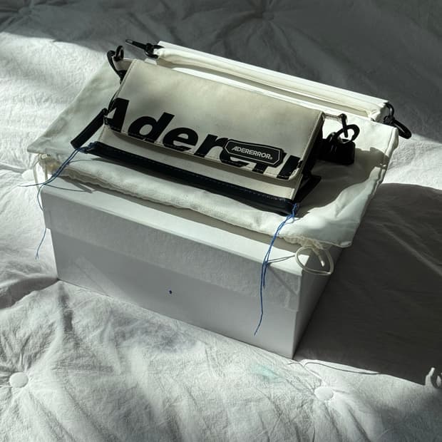 아더에러 트레이스 파이온 파우치 화이트