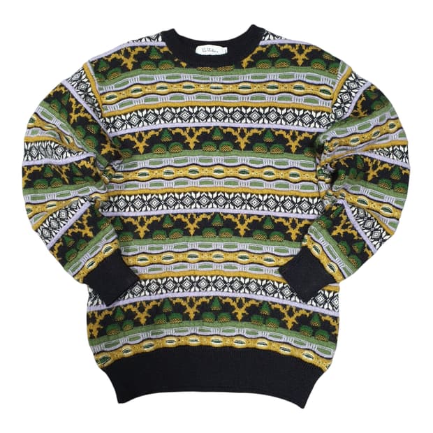 ✨ (바배) 프로바리아 울 패턴 니트 