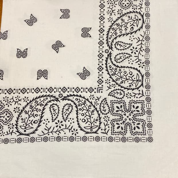 Vintage 반다나 50x50