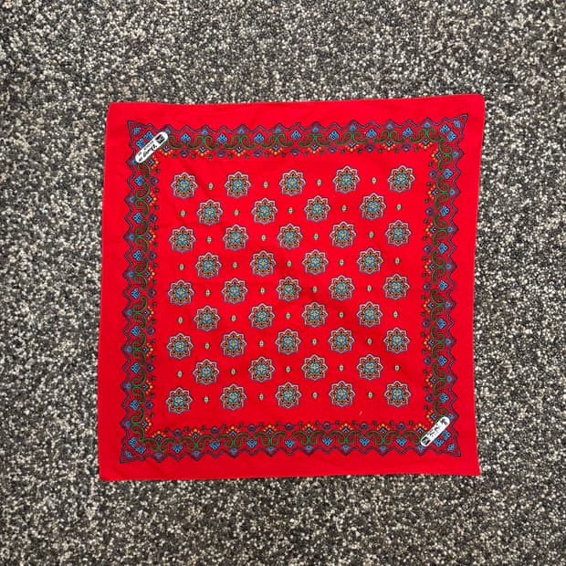 빈티지 플로럴 반다나 (59x59cm)  