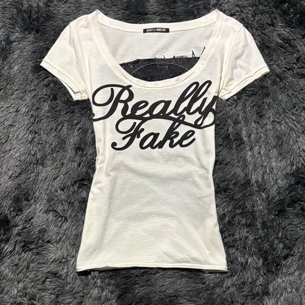 레터링 등판 해골 패치 반팔