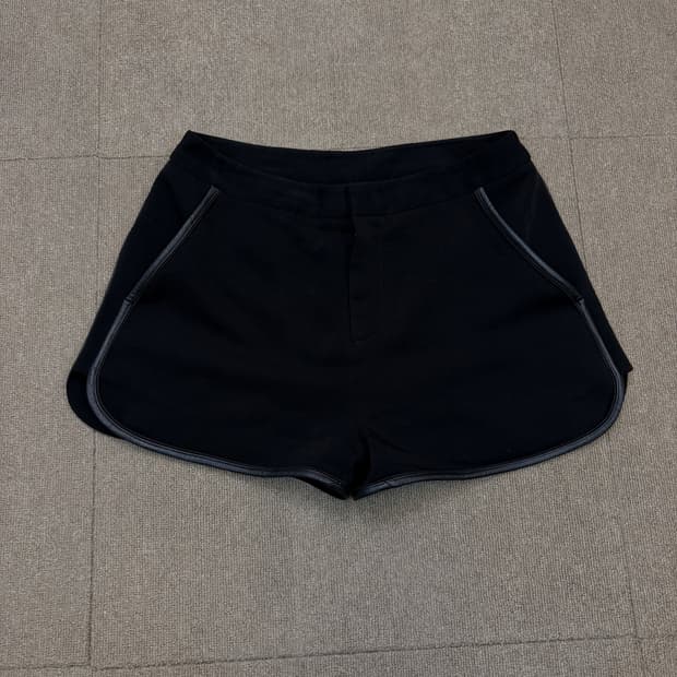 rag & bone usa 랙앤본 우먼스 레더파이핑 숏팬츠 27