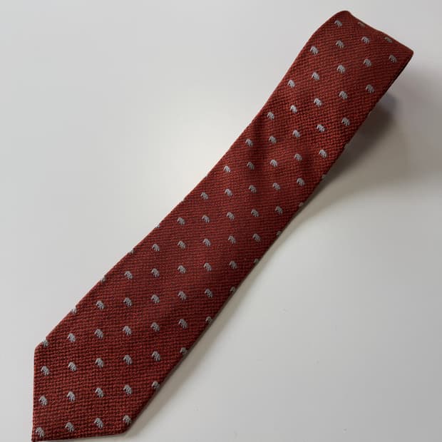 닥스(Daks) 실크 혼방 넥타이 8cm